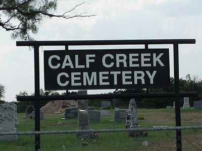 Calf Creek Cemetery, McCulloch Co. Cemeteries of Tx, Gloria B ...